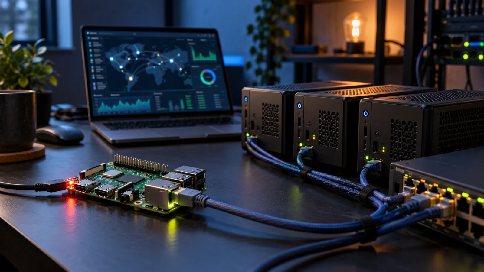 أجهزة Raspberry Pi وKubernetes مترابطة في مختبر منزلي لاختبار التحويل عند فشل DNS
