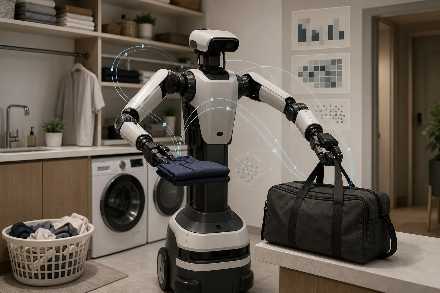 Robotisches Foundation Model bei Haushaltsaufgaben