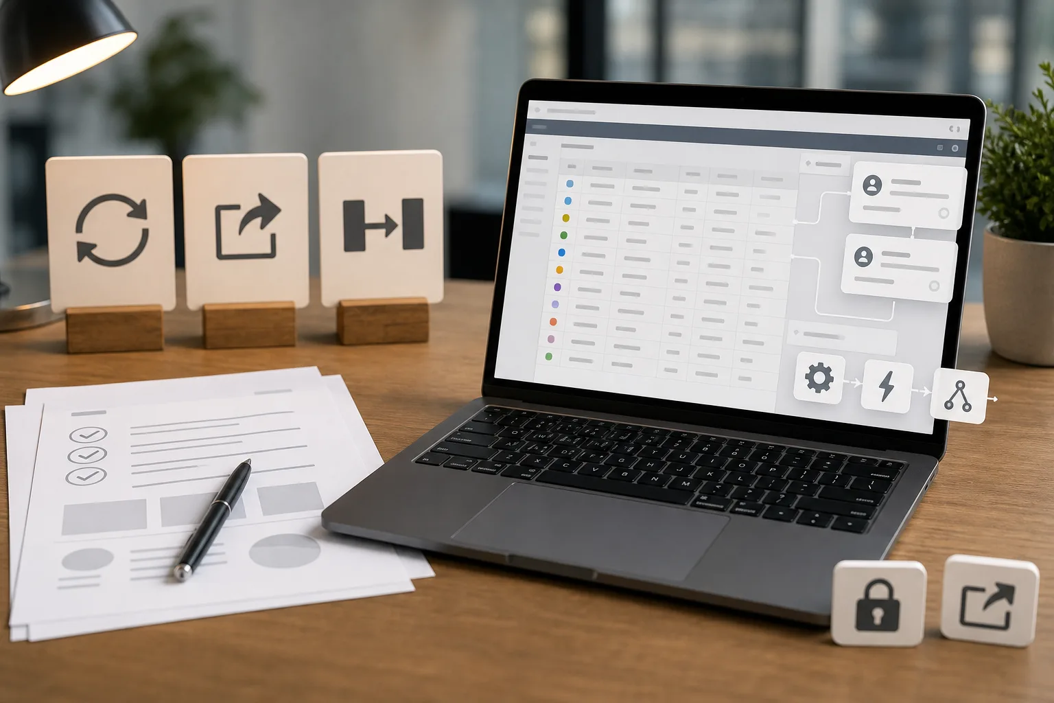Abo-Entscheidung für eine No-Code-Datenbank mit Export- und Lock-in-Prüfung