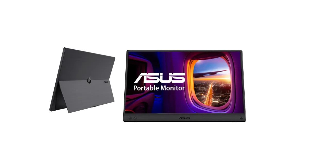 Offizielles ASUS-ZenScreen-Bild als Referenz für 15,6-Zoll-USB-C-Portabelmonitore von Marktplätzen