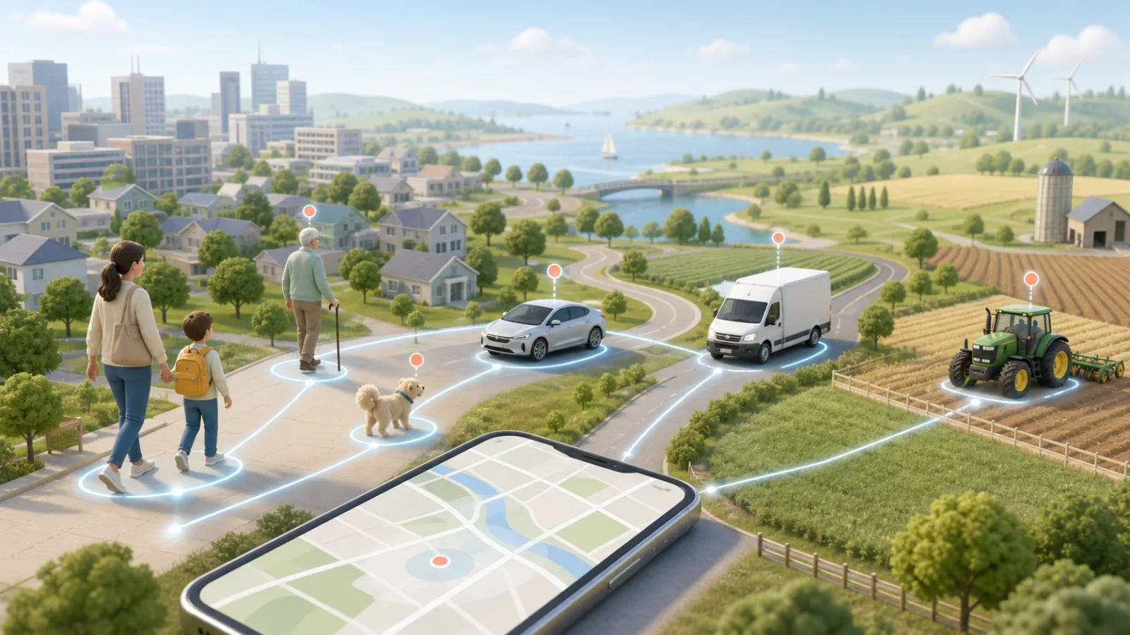 GPS tracking connects personal safety and business operations