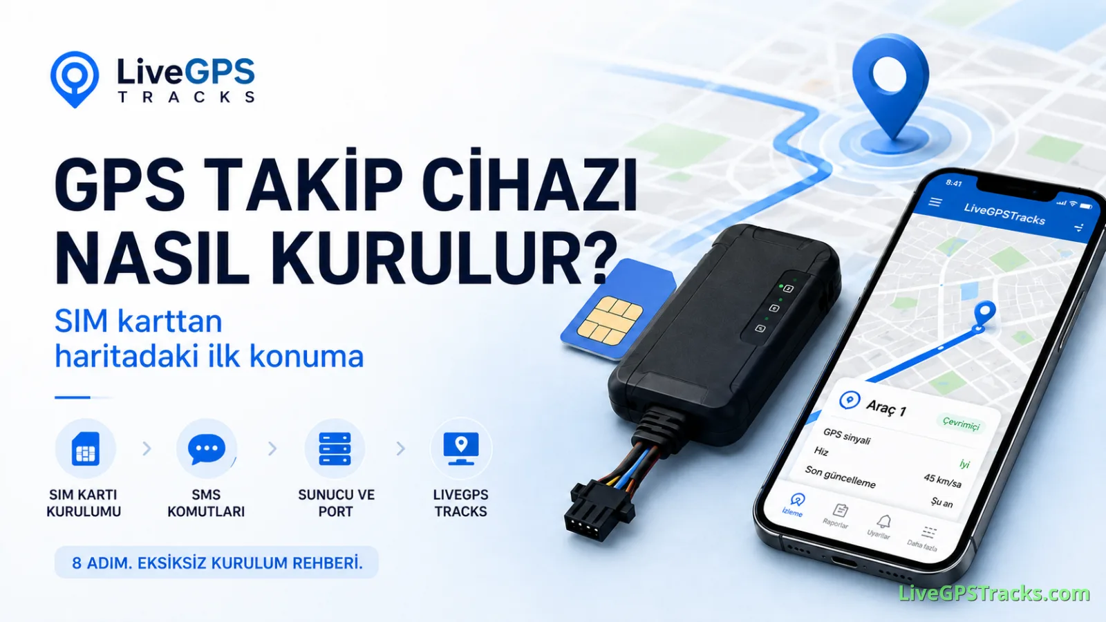 GPS takip cihazı kurulum rehberi