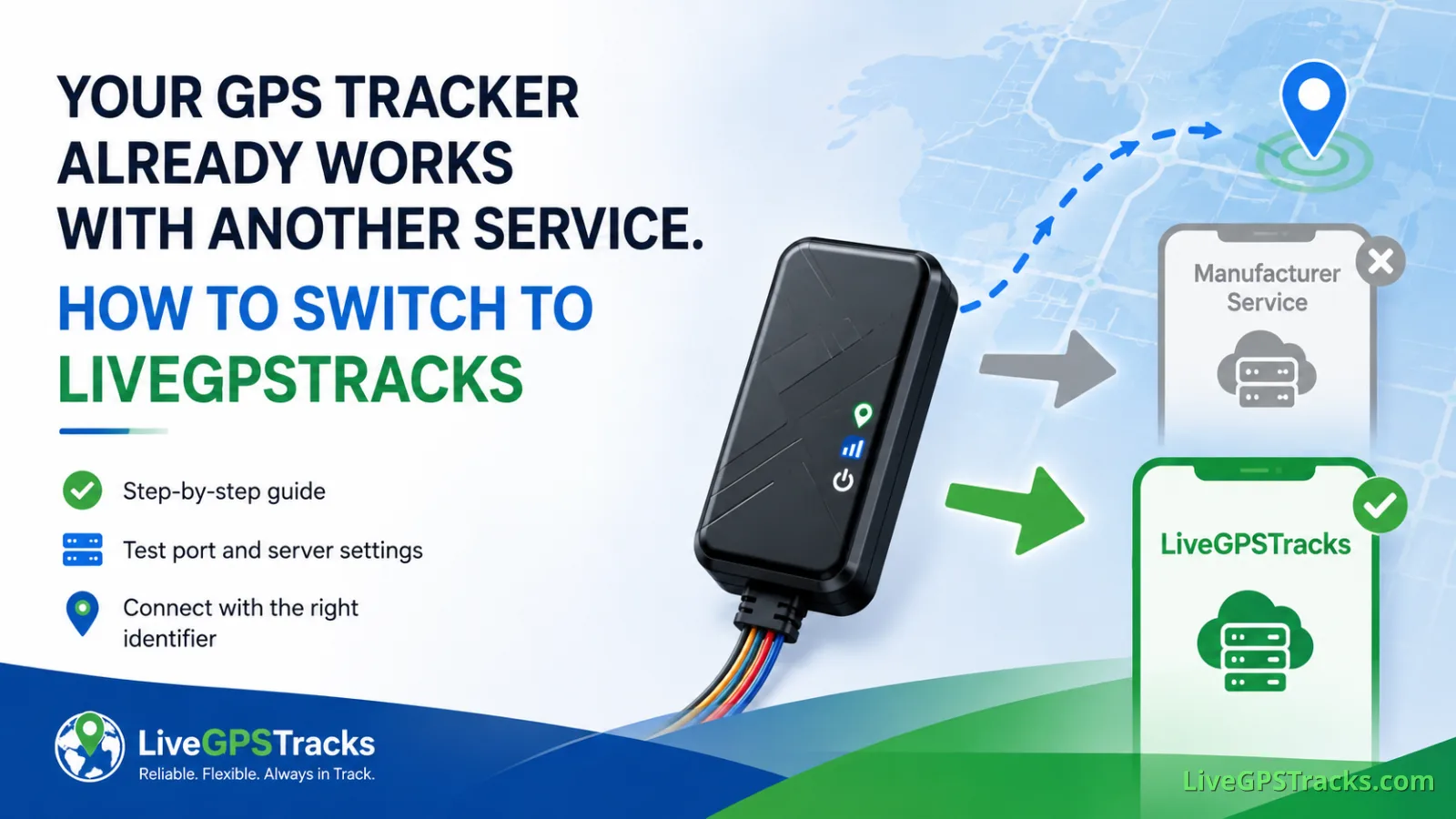 Switch Your GPS Tracker to LiveGPSTracks