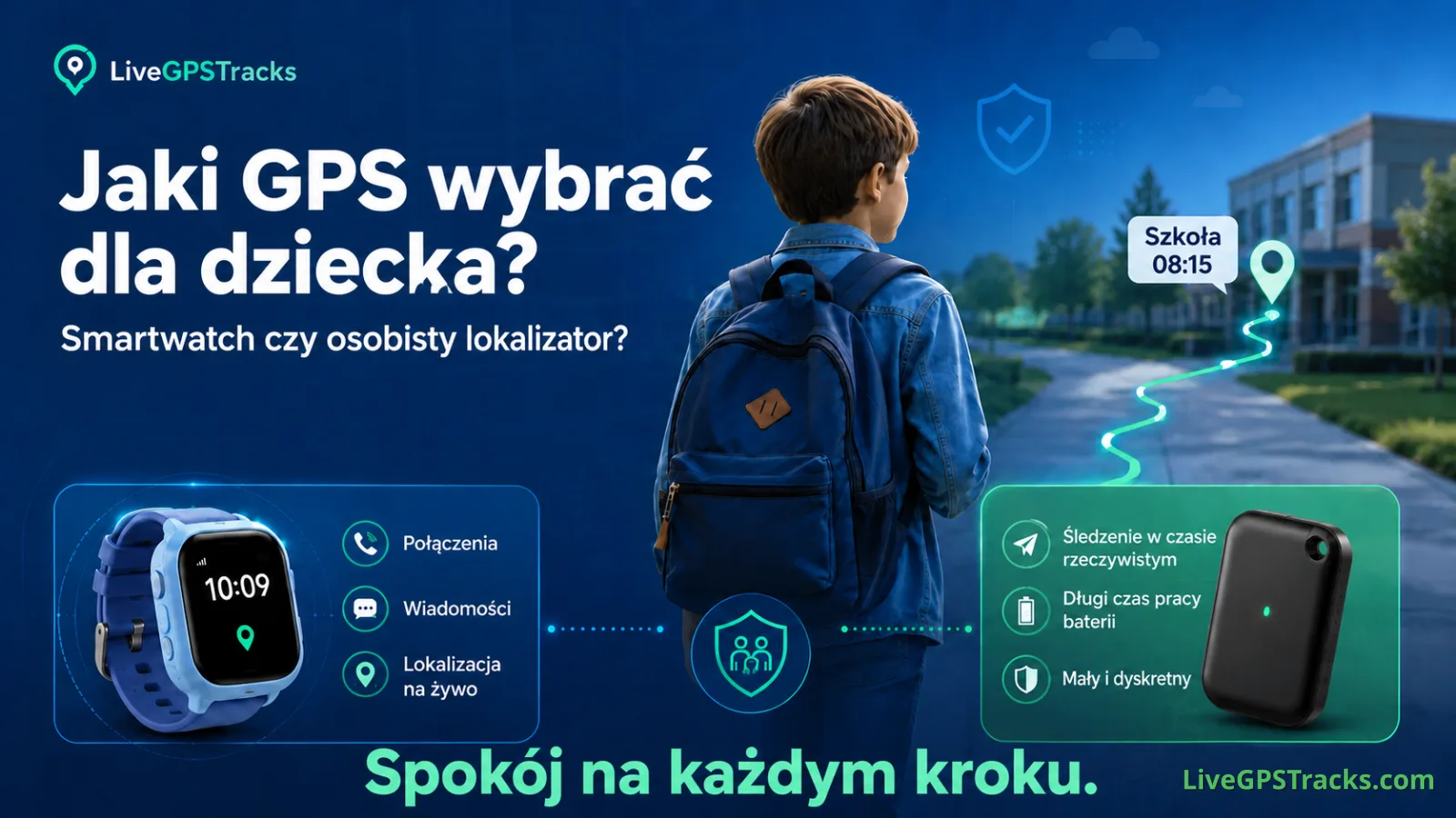 Jaki GPS wybrać dla dziecka: smartwatch czy osobisty lokalizator