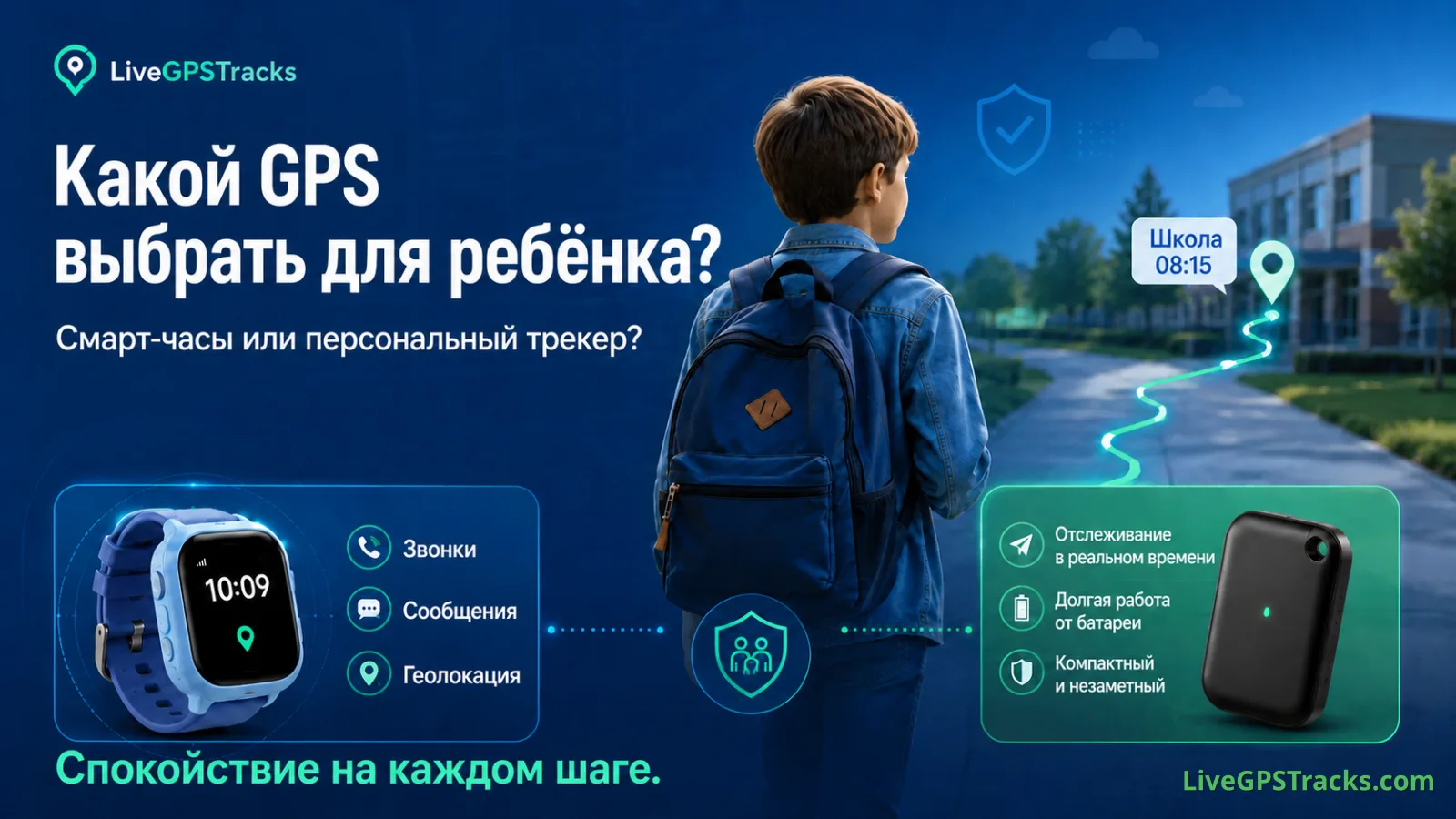Какой GPS-трекер выбрать для ребёнка: часы или отдельное устройство?