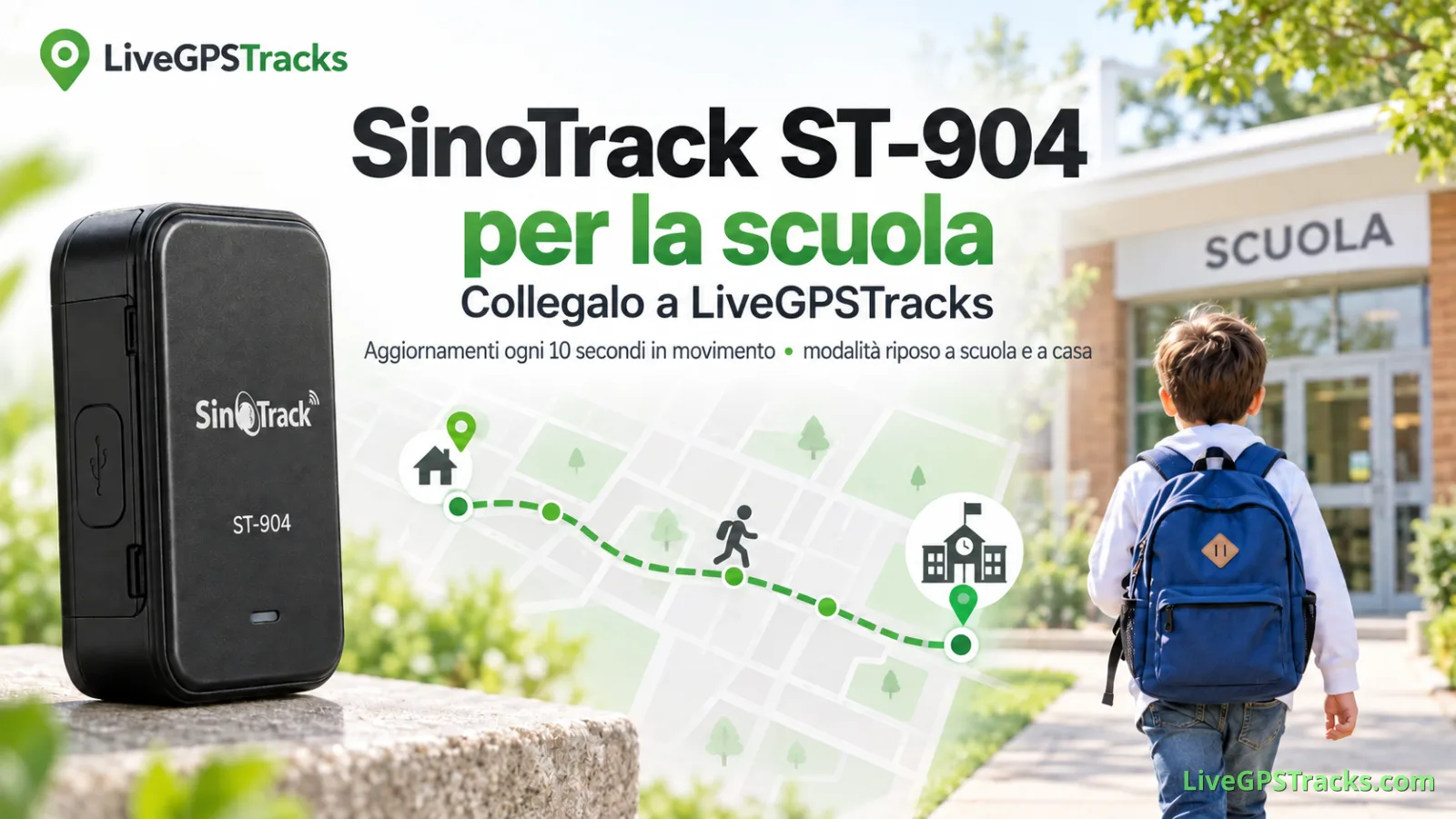 SinoTrack ST-904 per la scuola