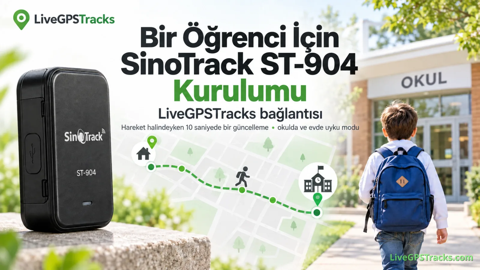 Öğrenci için SinoTrack ST-904 kurulumu