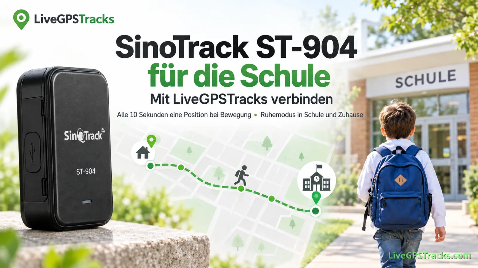 SinoTrack ST-904 für die Schule