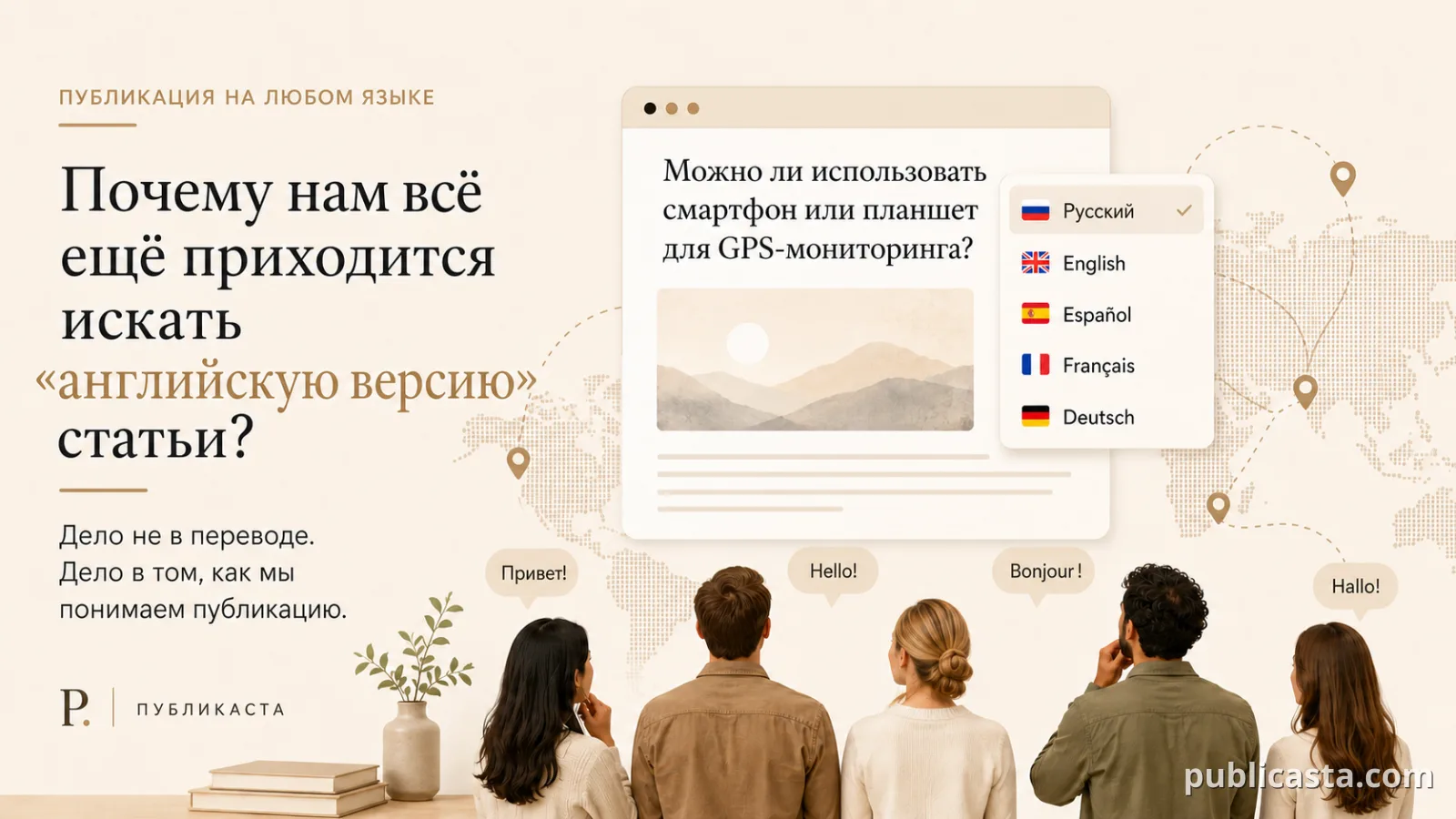 Почему нам всё ещё приходится искать английскую версию статьи