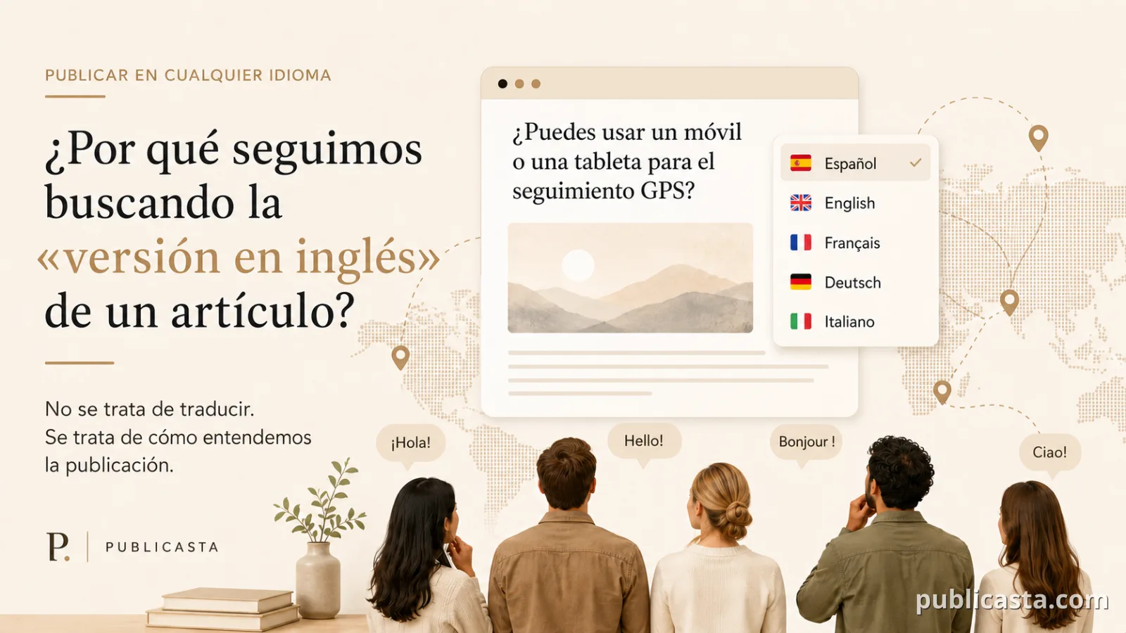Por qué seguimos buscando la versión en inglés de un artículo