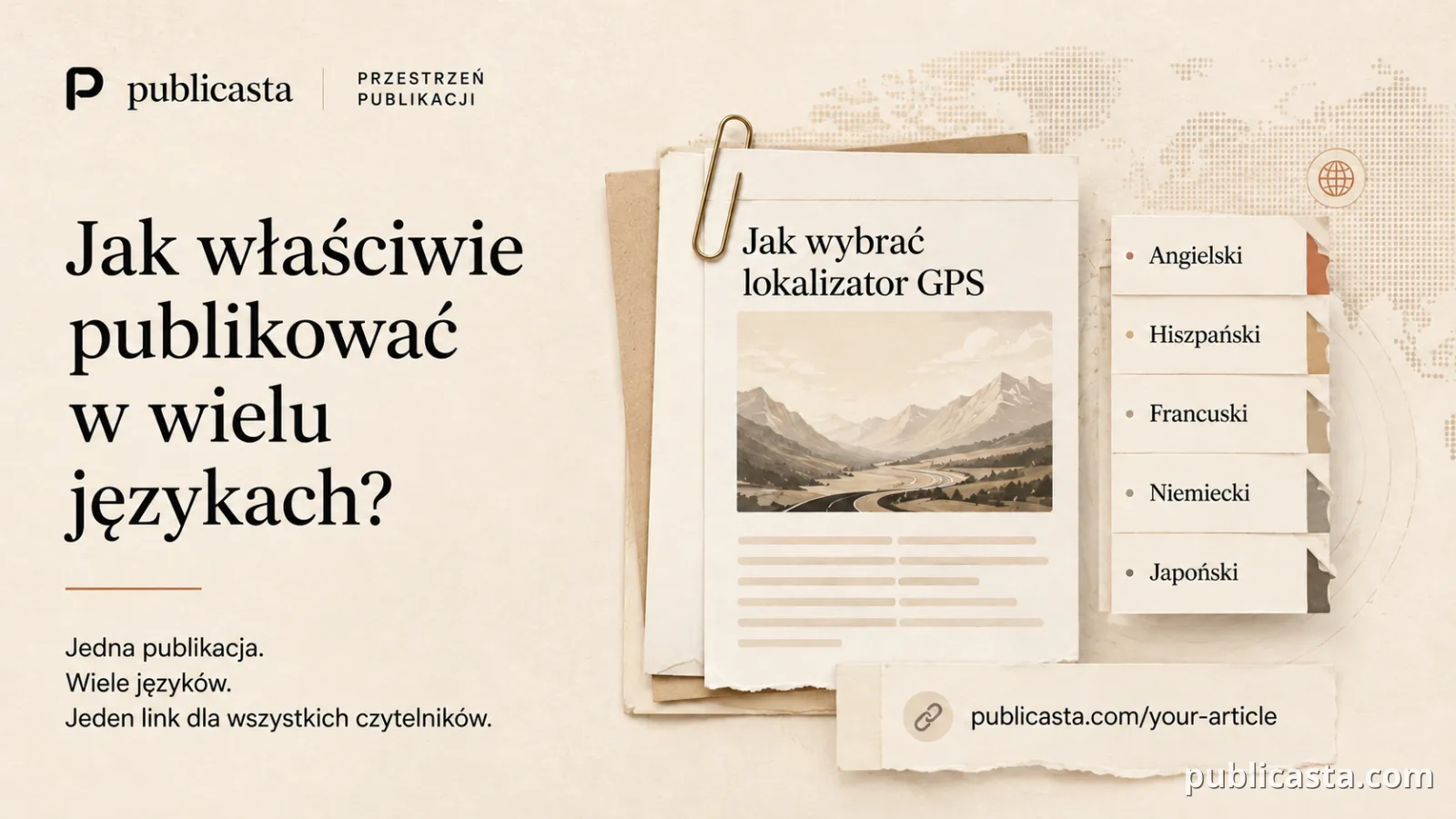 Jak prawidłowo publikować artykuł w wielu językach