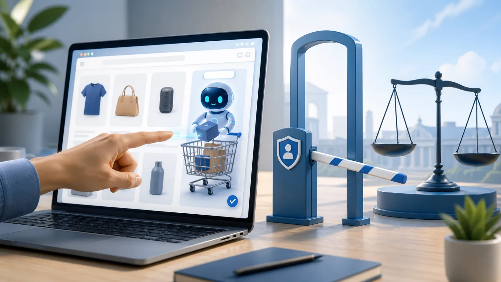AI-ассистент пользователя действует на торговом сайте с учётом платформенных и юридических ограничений